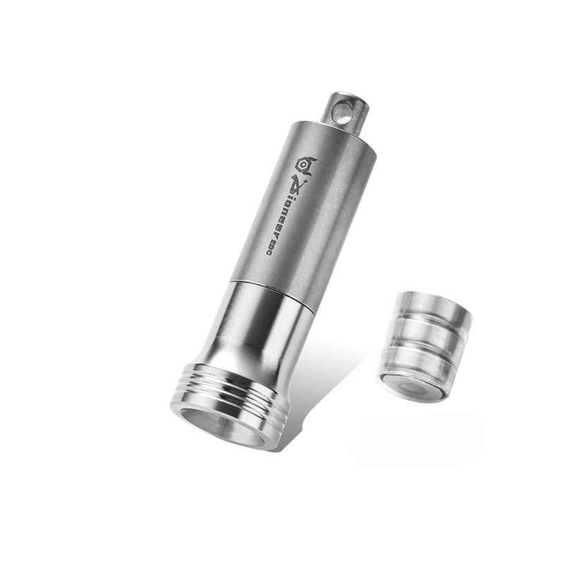 Titanium Alloy Pulse Mini LED Outdoor Light EDC