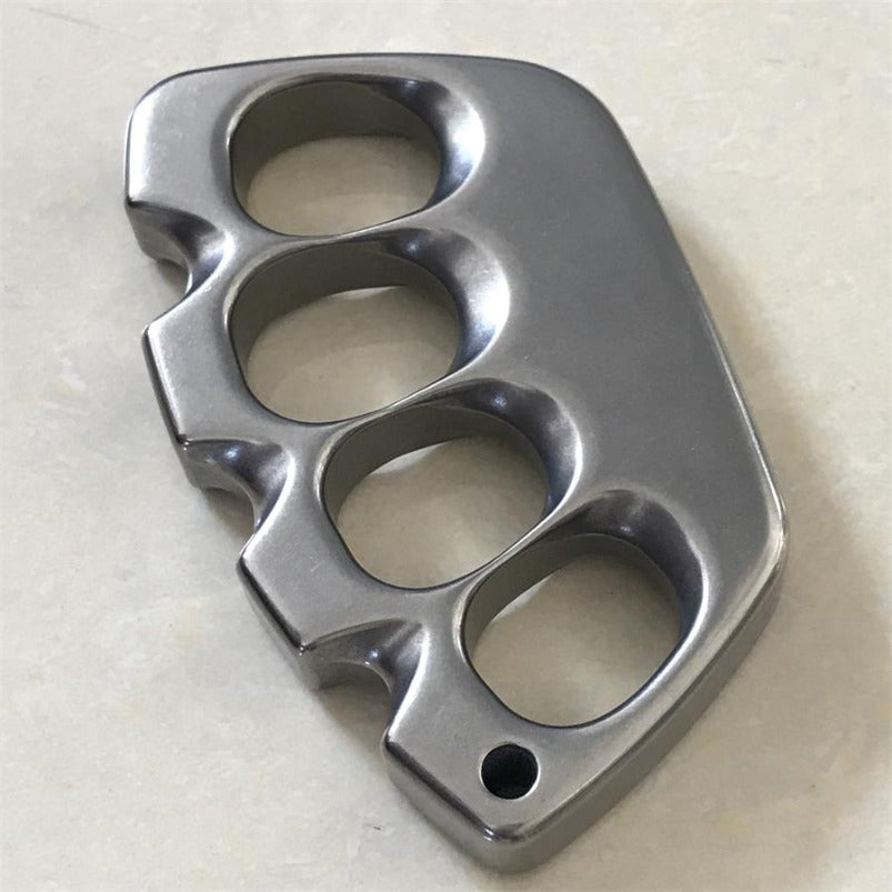 Hard Big Finger Hole Titanium Knuckle Dusters EDC