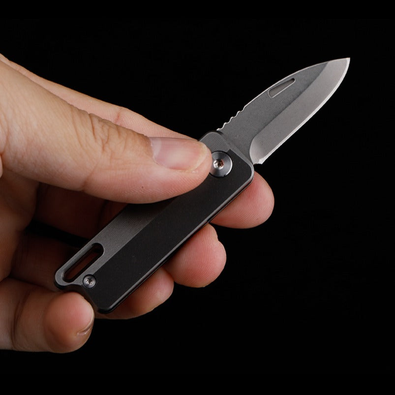 Titanium Alloy Mini Knife Outdoor Portable EDC