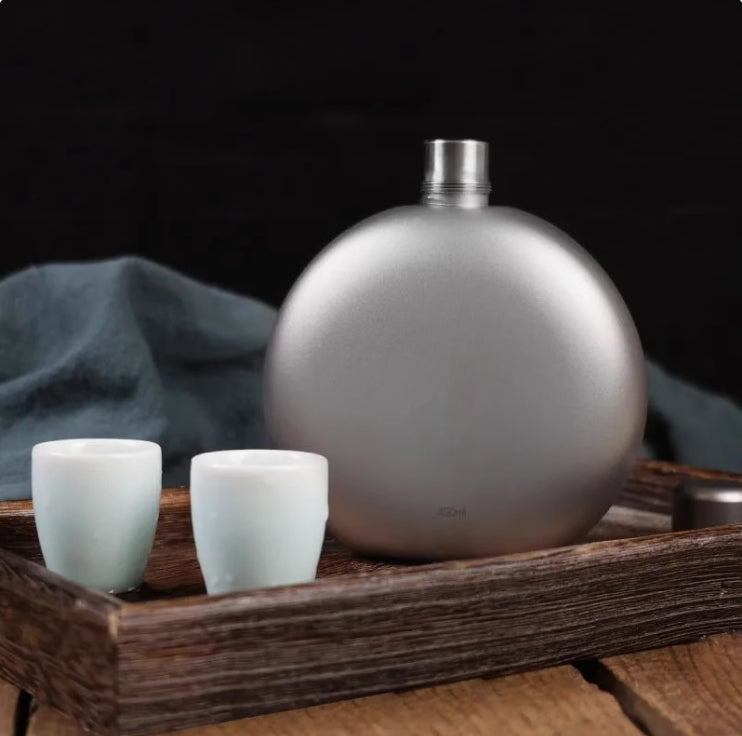 X-MEN Titanium 450ml Camping Kettle Flagon