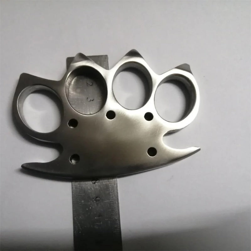304 Stainless Steel Knuckle Duster Combat Attack Fist Buckle