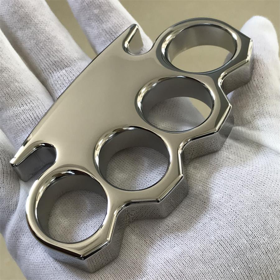 High Quality Fashion Classic Mirror Steel Knuckle Duster Self Defense EDC