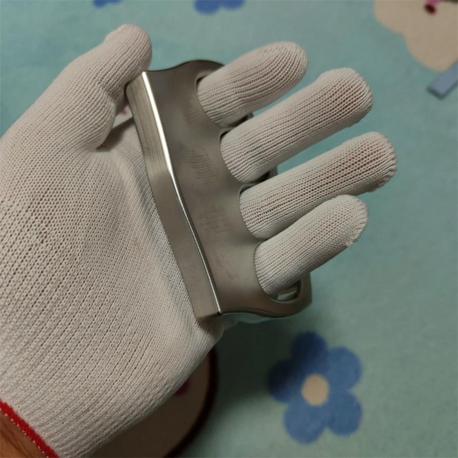 304 Stainless Steel Knuckle Duster Combat Fist Buckle EDC