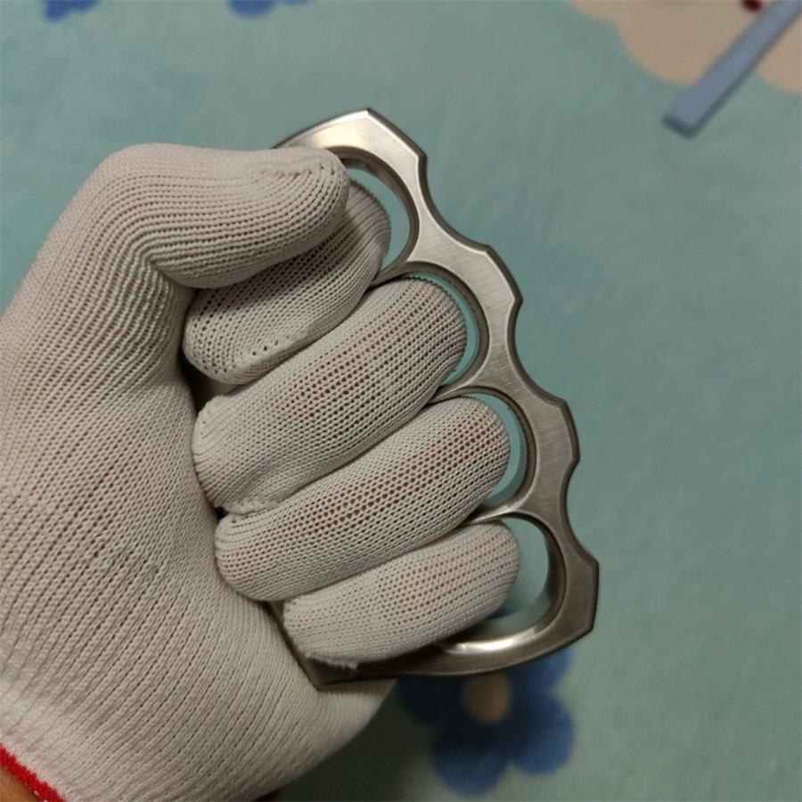304 Stainless Steel Knuckle Duster Combat Fist Buckle EDC