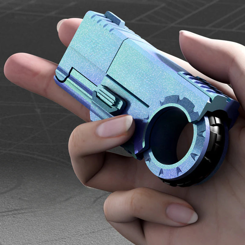 Finger Ring Double Soft Bullet Gun Simulation Can Throw Shell Toy Gun