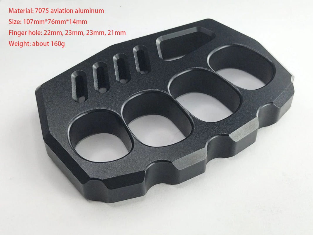 Jack 2- Brass Knuckle Duster Self Defense Protective Gear EDC