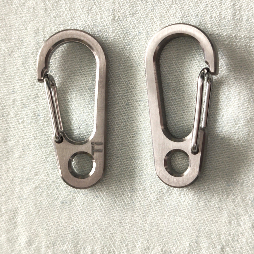 TC4 Spring Carabiner Keychain Multi Tool EDC
