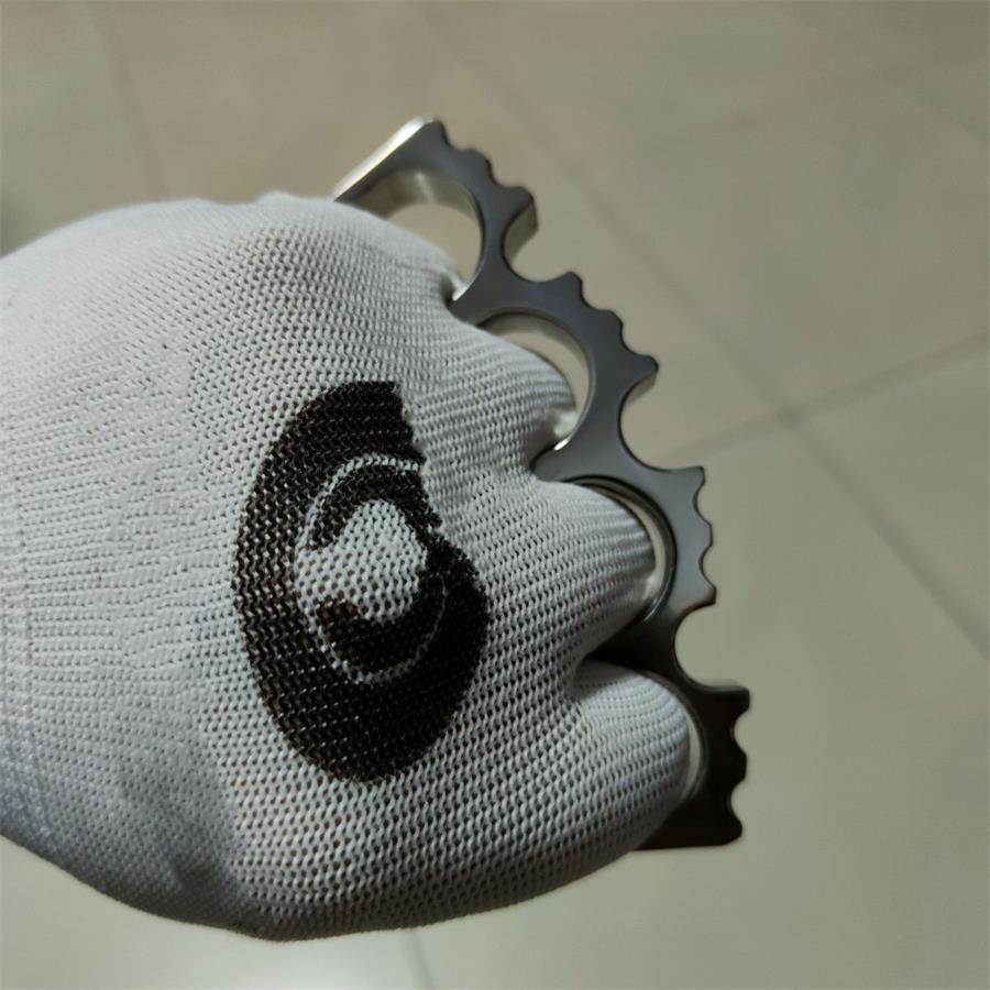 Titanium Kncukle Duster Grapple Fight Attack Tool EDC