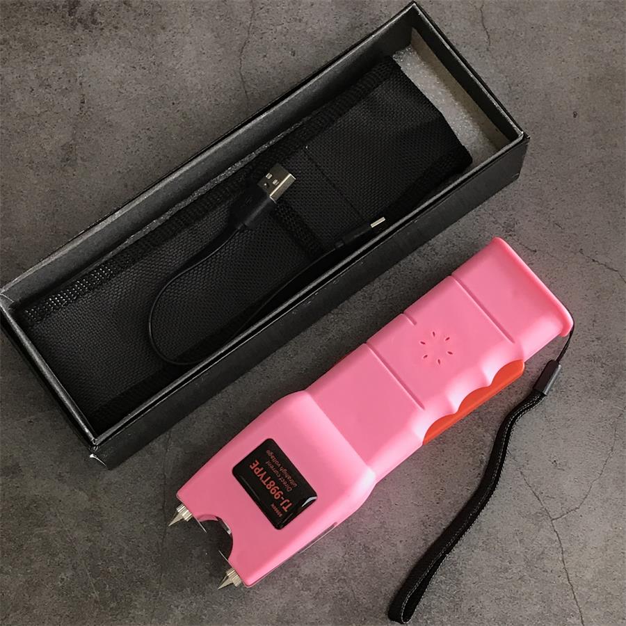 998 Stun Gun Self-defense Anti-robbery Electric Baton EDC