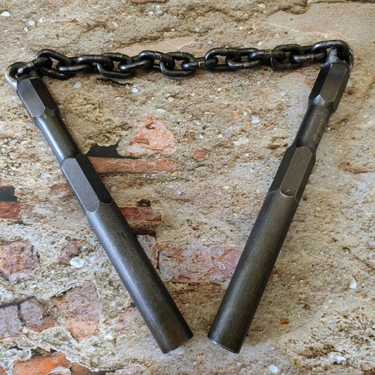 High Quality Hard Black Spring Steel Double Baton