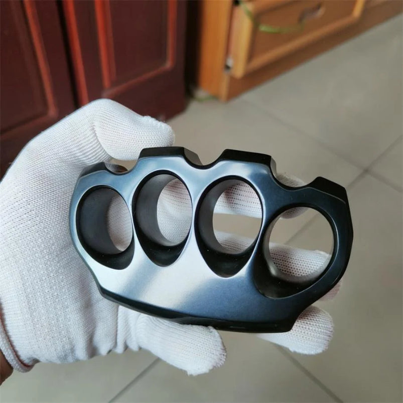 Black Thickened Classic Bakelite Knuckle Duster EDC