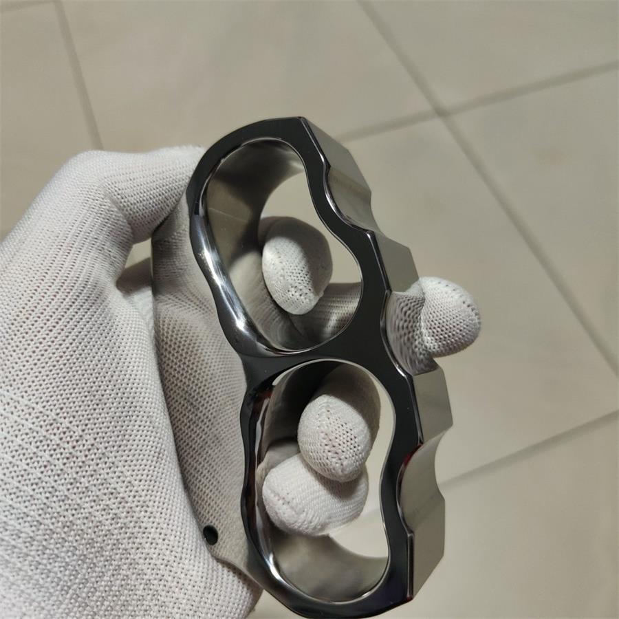 Titanium Alloy Mirror Fashion Knuckle Duster EDC