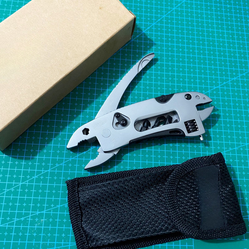 RoadMate Folding Knife Pliers Wrench Screwdriver MultiTool