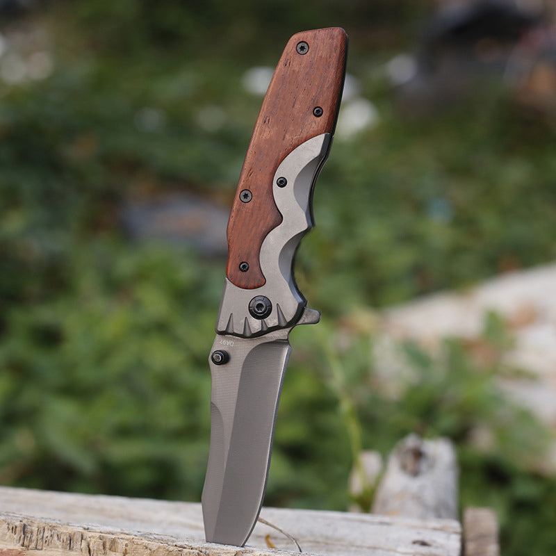 440C Blade Outdoor Camping Folding Knife EDC