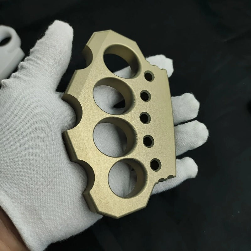 Jack 2- Brass Knuckle Duster Equipamento de proteção de autodefesa EDC