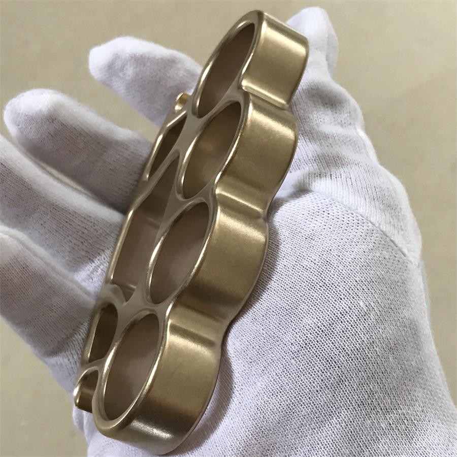 High Quality Stonewashed Brass Knuckle Duster Bottle Opener EDC