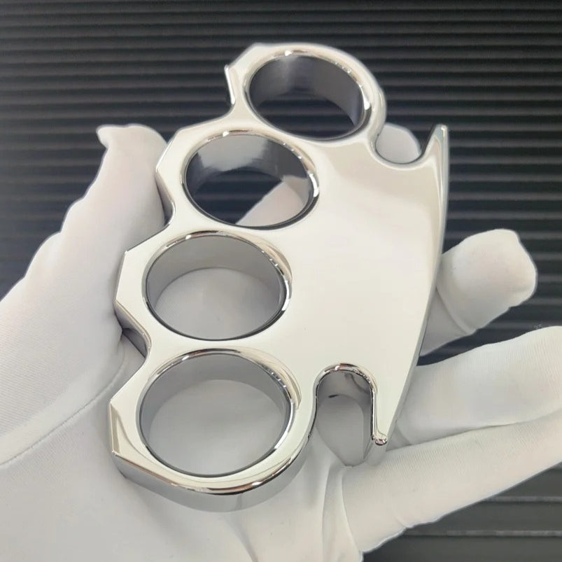 High Quality Fashion Classic Mirror Steel Knuckle Duster Self Defense EDC