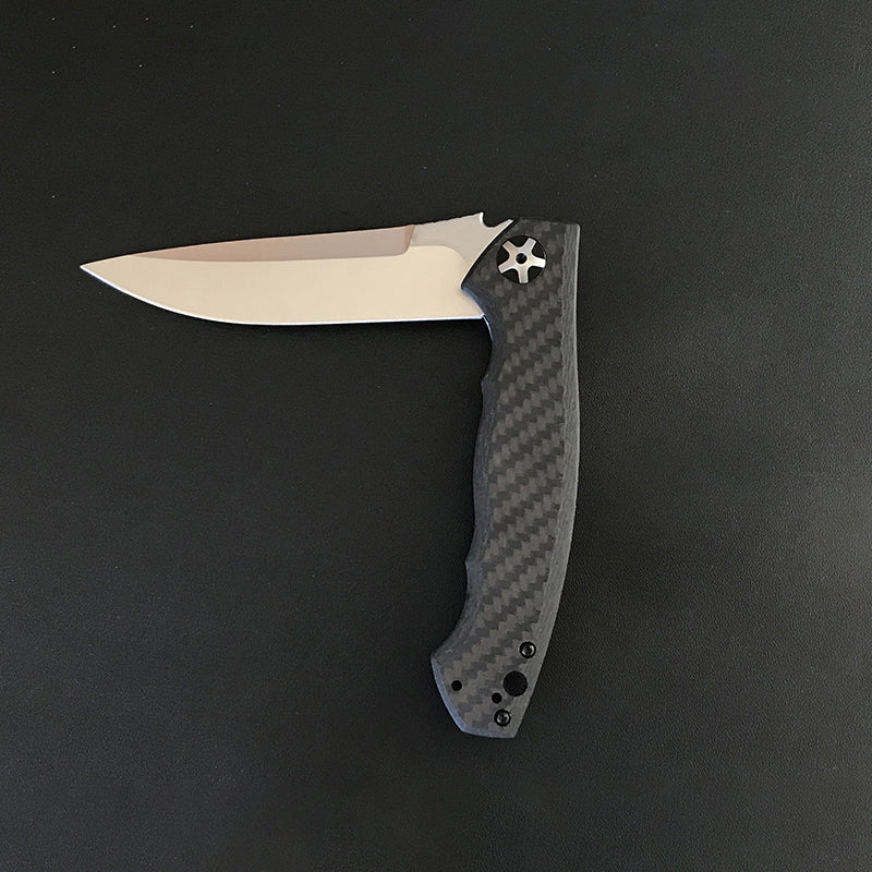 Carbon Fiber Titanium Handle S35VN Blade 0452 Folding Knife