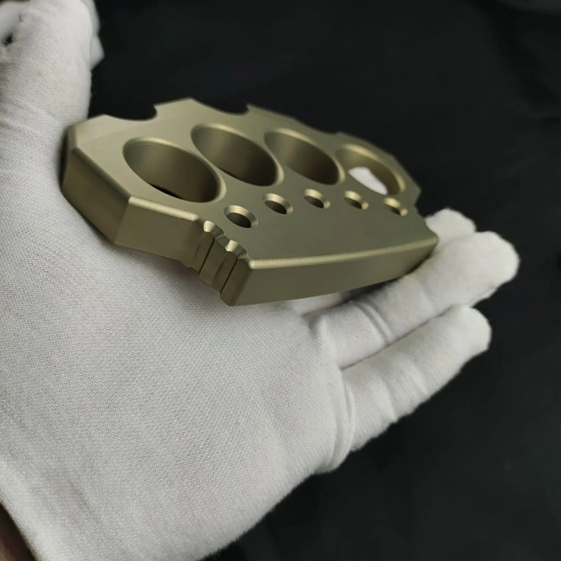 Jack 2- Brass Knuckle Duster Equipamento de proteção de autodefesa EDC