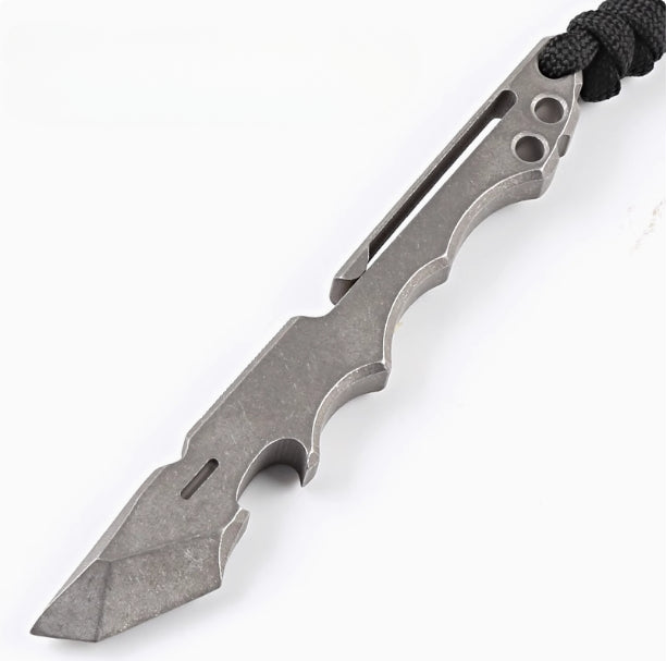 Titan Utility Rod Crowbar Bottle Opener Self-Defense Tool EDC