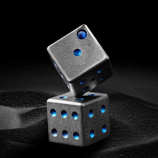 Titanium Alloy Dice Entertainment Appliance