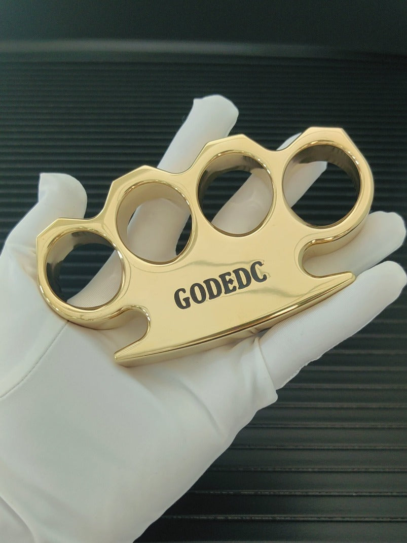 GOD EDC Classic Mirror Brass Knuckle Duster