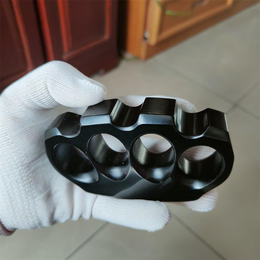 Black Thickened Classic Bakelite Knuckle Duster EDC