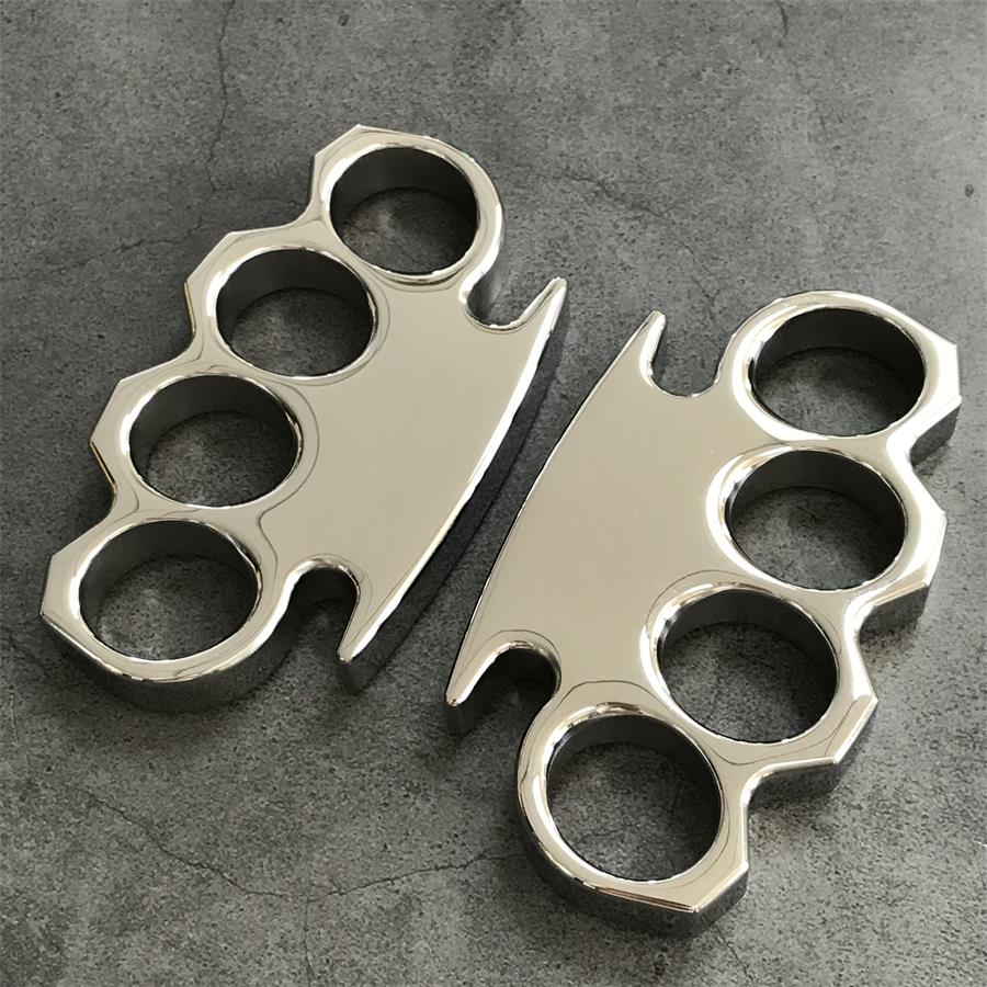 High Quality Fashion Classic Mirror Steel Knuckle Duster Self Defense EDC