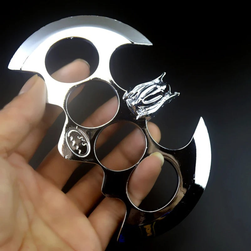 Bat-Brass Knuckle Duster Autodefesa Carro Janela Quebrada