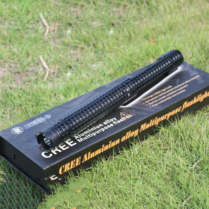X8 5-stage Lighting Defense Electric Stick Female Anti Wolf Stun Gun