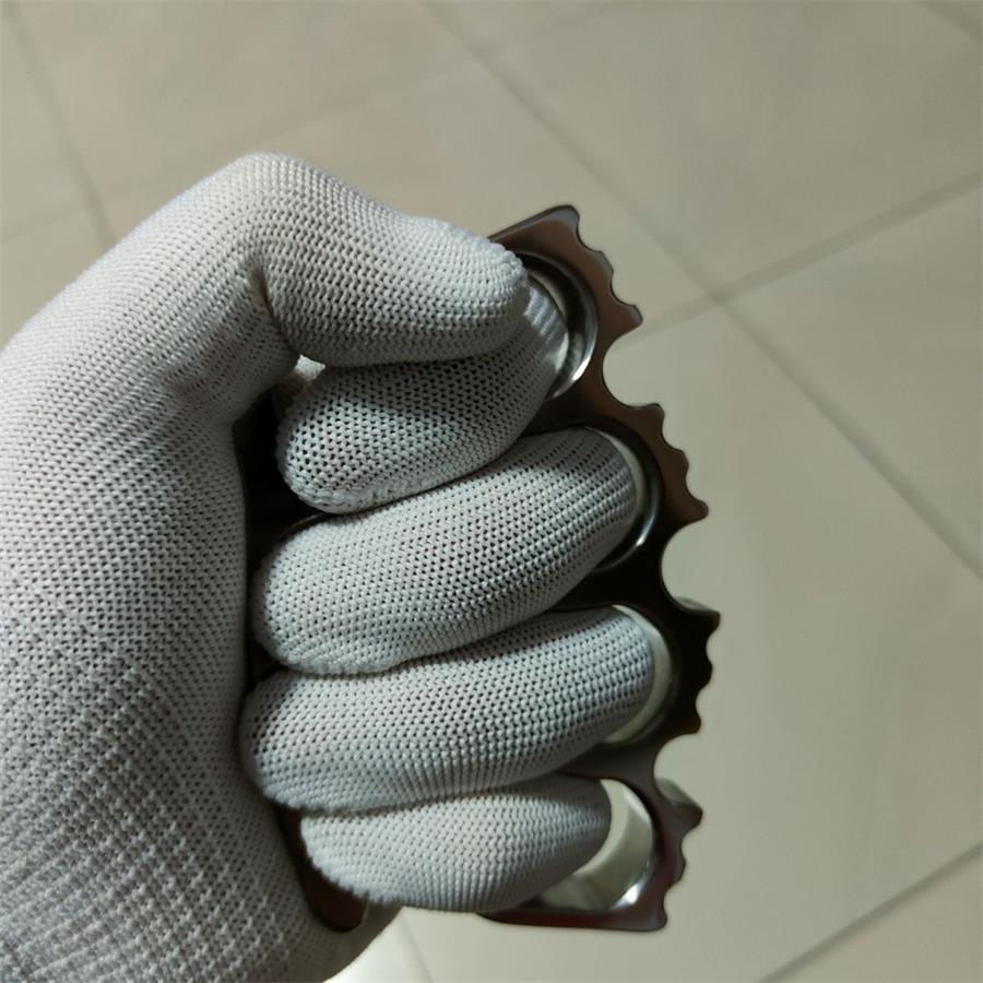 Titanium Kncukle Duster Grapple Fight Attack Tool EDC