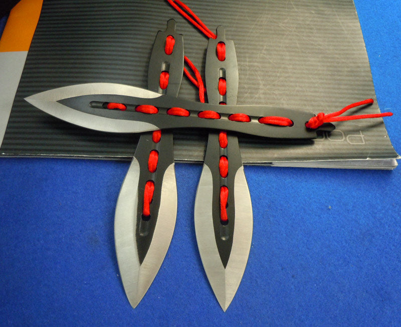 Red Rope Darts Coltello da difesa per la caccia all'aperto Coltelli per utensili EDC