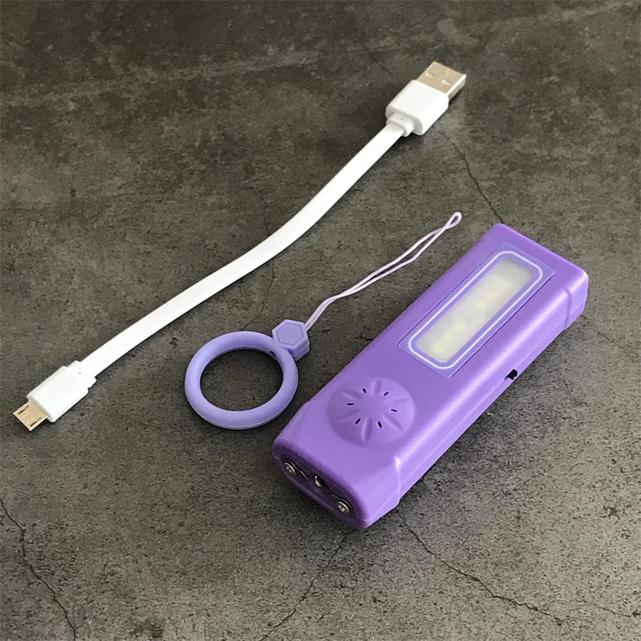 Mini Lighting Lamp Stun Gun Self-defense Tools EDC
