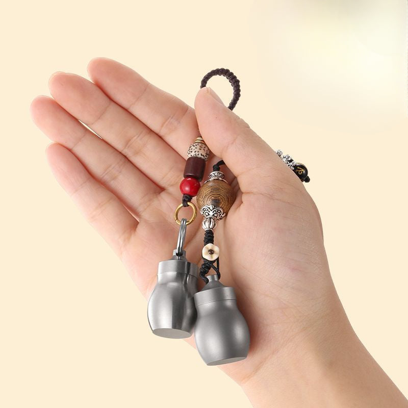 Titanium Alloy Sealed Waterproof Portable First-aid Box