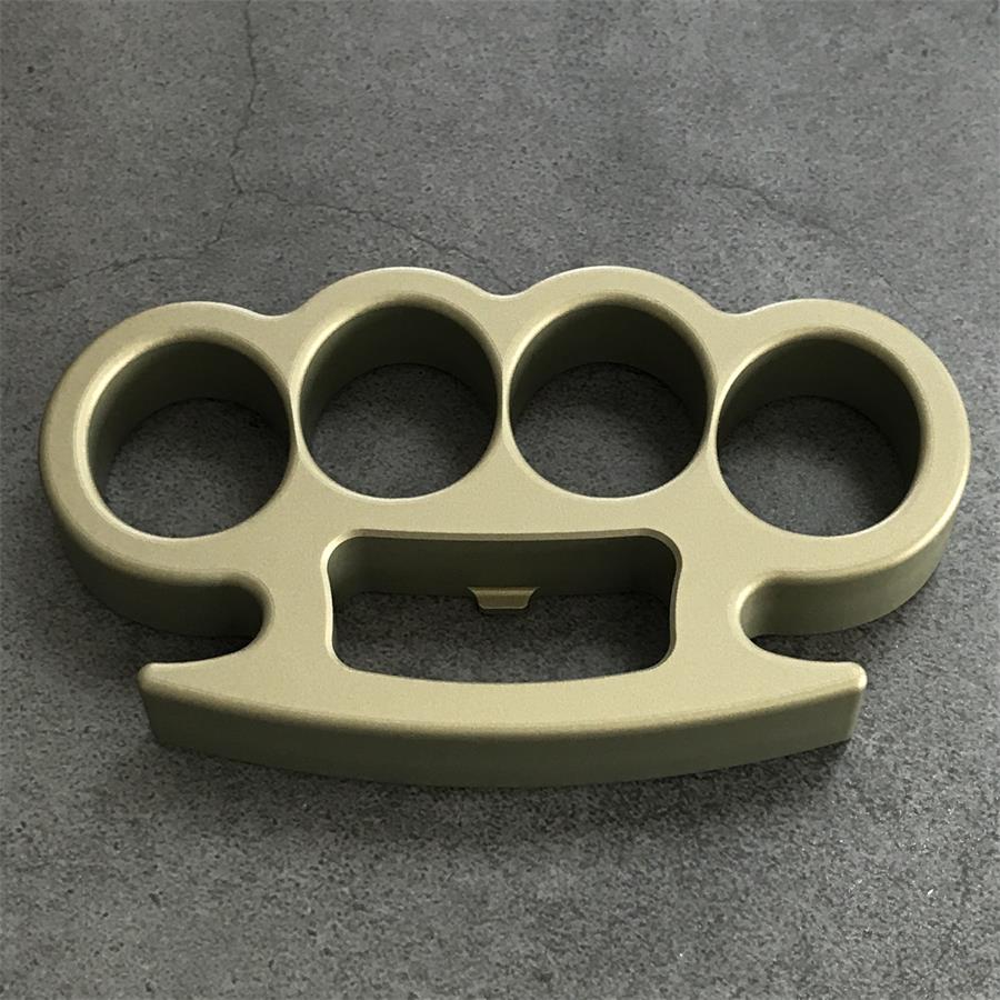Aluminum Knuckle Duster Self Defense Bottle Opener EDC