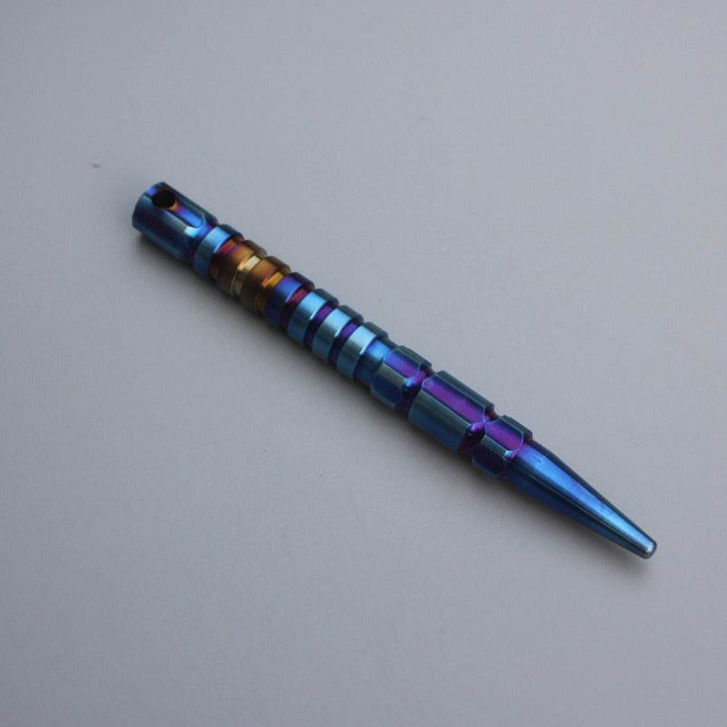 TC4 Titanium Tactical Pen Key Stick Broken Window Defense EDC