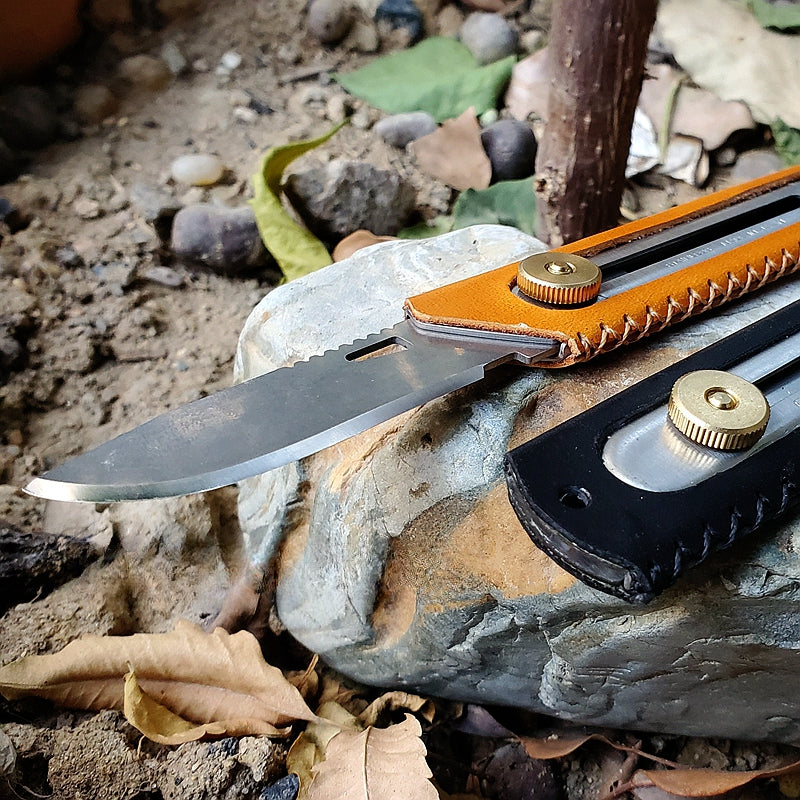 Epic Crafter's Leather Return to the ancients Sheath Knife