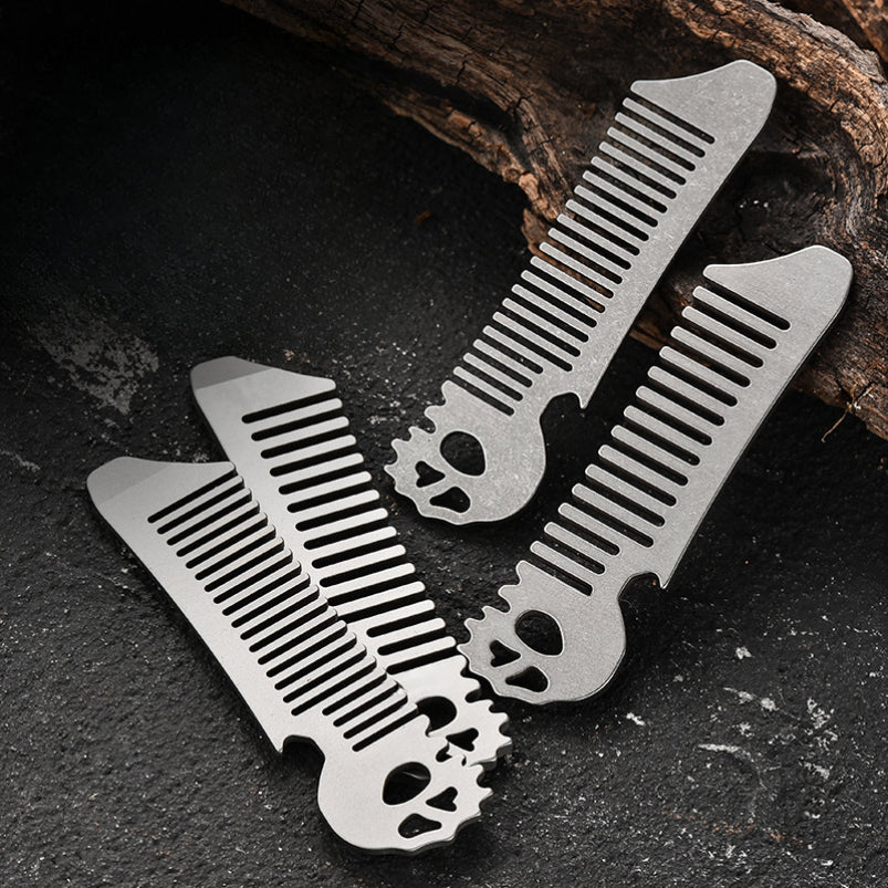Titan Tamer Comb Static Defying Groomer Beer Opener EDC