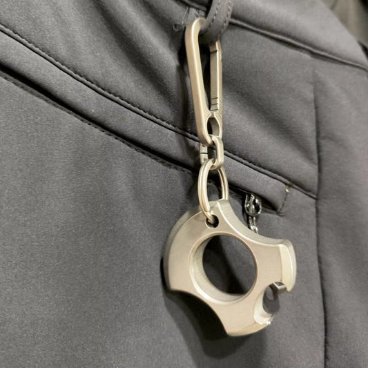 Abridor de chaveiro de liga de titânio Beatyouth Refere-se à junta