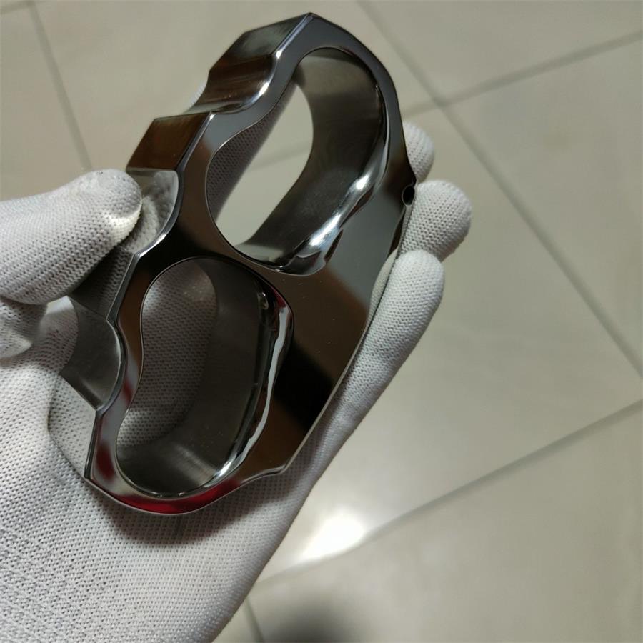 Titanium Alloy Mirror Fashion Knuckle Duster EDC