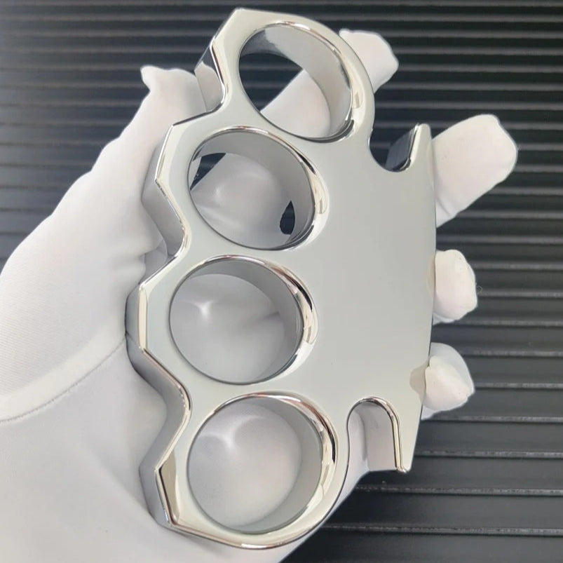 High Quality Fashion Classic Mirror Steel Knuckle Duster Self Defense EDC