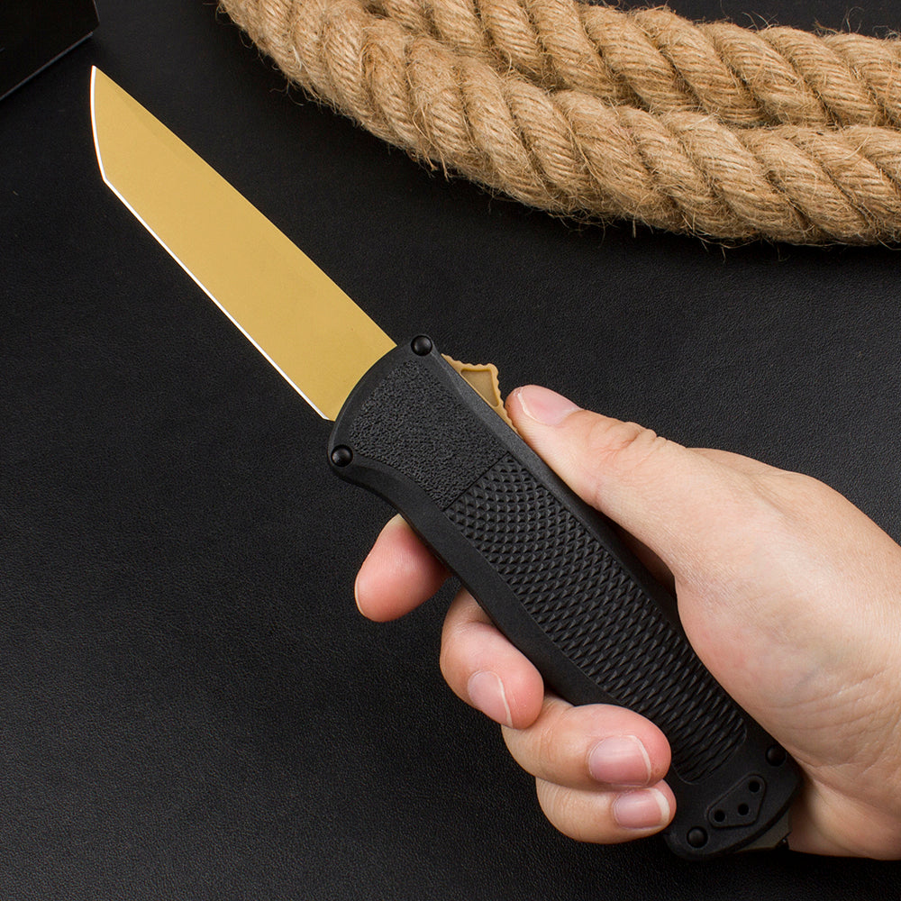 BM 5370 Carbon Fiber Nylon Handle Tactical Knife EDC