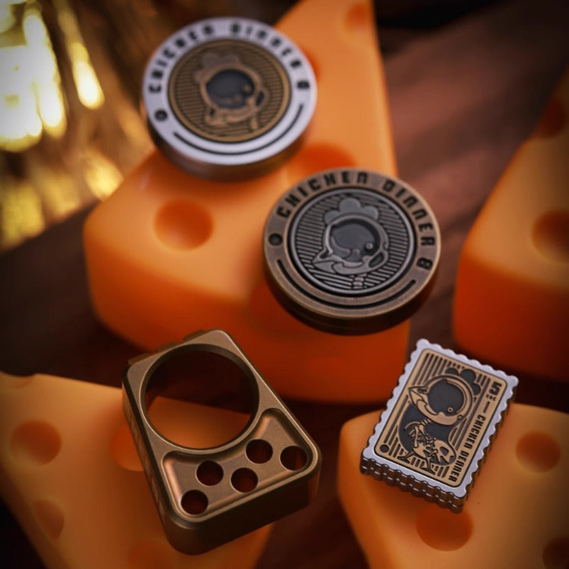 Cheese Knuckle Duster Window Crusher Protective Equipment EDC