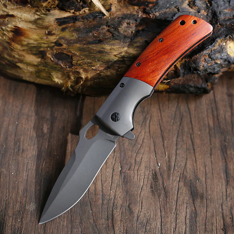 440C Blade Folding Knife Field Self Defense EDC
