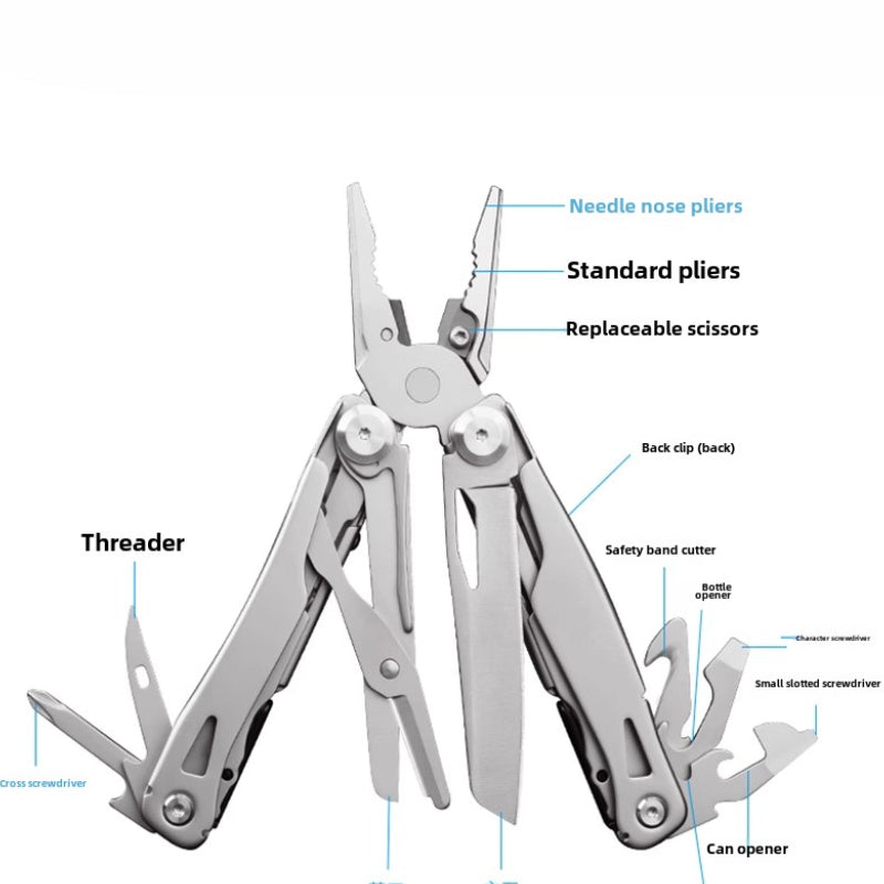 Vanguard 440 Multi EDC Knives Plier Forceps Scissor Bottle Opener