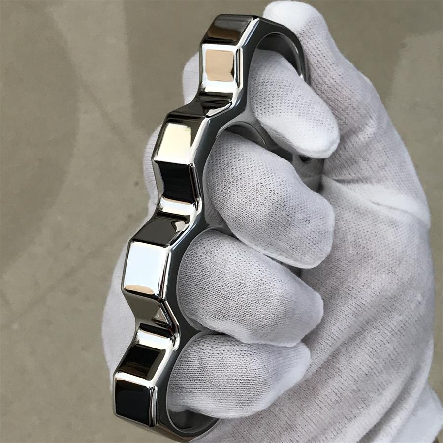 GODEDC High Quality Solid Classic Mirror Steel Knuckle Duster EDC