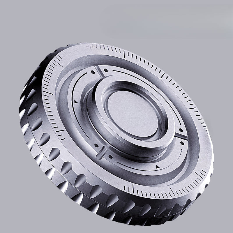 Stainless Steel Fingertip Gyro Decompression Artifact Finger Boy EDC