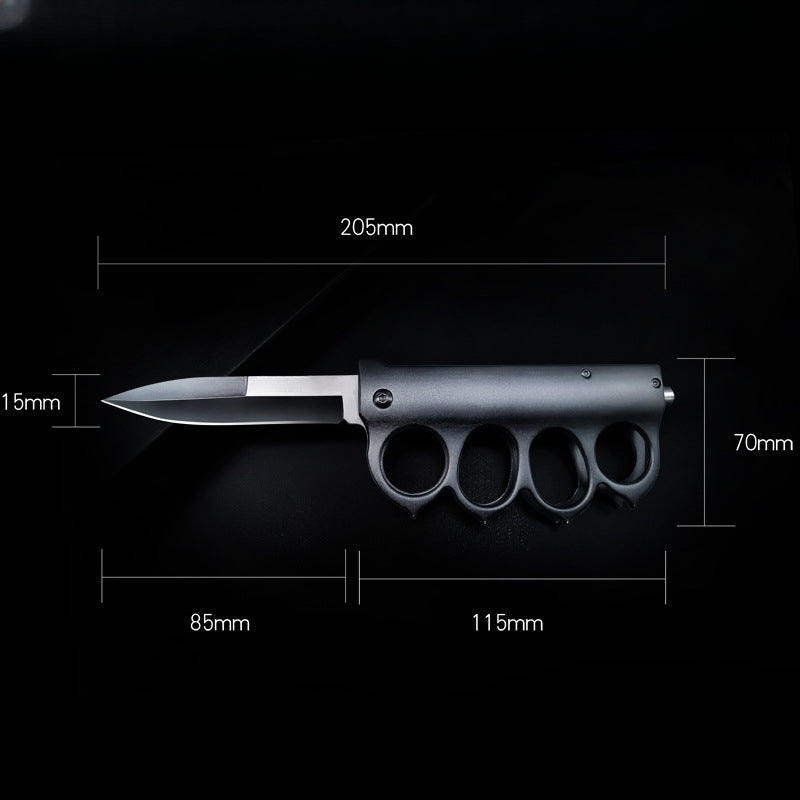 Tiger Finger Folding Knife Portable Ring Finger Holder