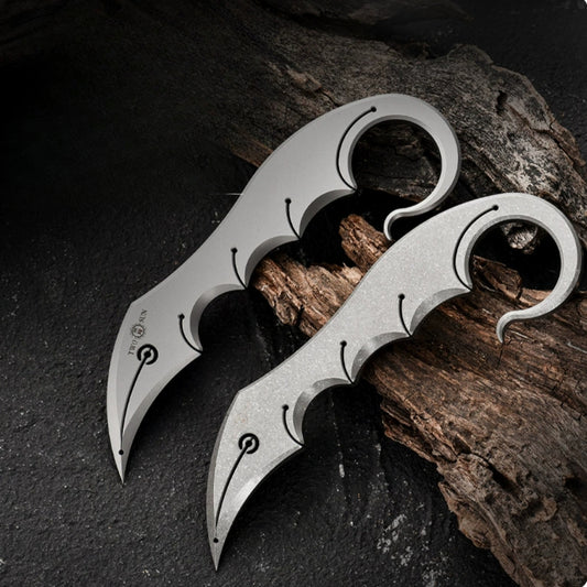 Titanium Hand Spikes Camping Portable Titanium Tea Cutter