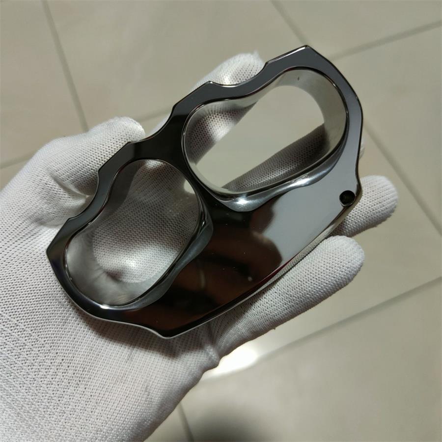 Titanium Alloy Mirror Fashion Knuckle Duster EDC